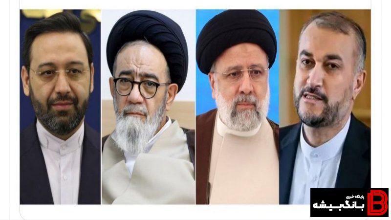 رئیسجمهور و هیات همراه در پی سانحه سقوط بالگرد به شهادت رسیدند رئیسجمهور و هیات همراه در پی سانحه سقوط بالگرد به شهادت رسیدند