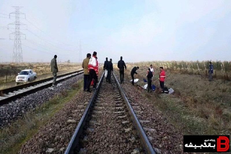 مرگ تلخ جوان ازنایی بر اثر برخورد با قطار