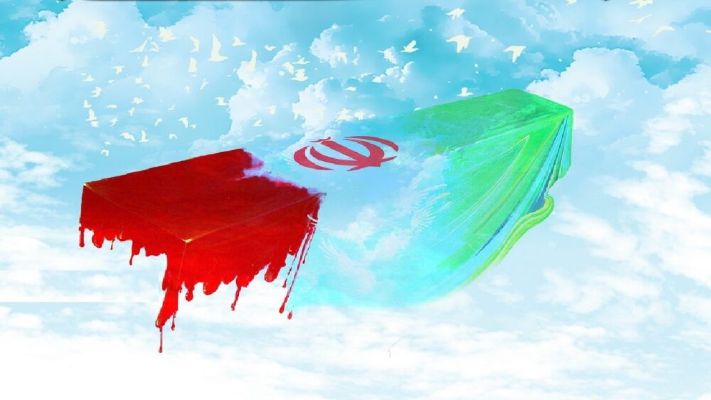 پیکر شهید مصطفی بیرانوند پاسدار مدافع امنیت در خرم آباد تشییع می شود